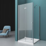 Душевой уголок BELBAGNO ALBANO-ASH-1-100/90-C-Cr
